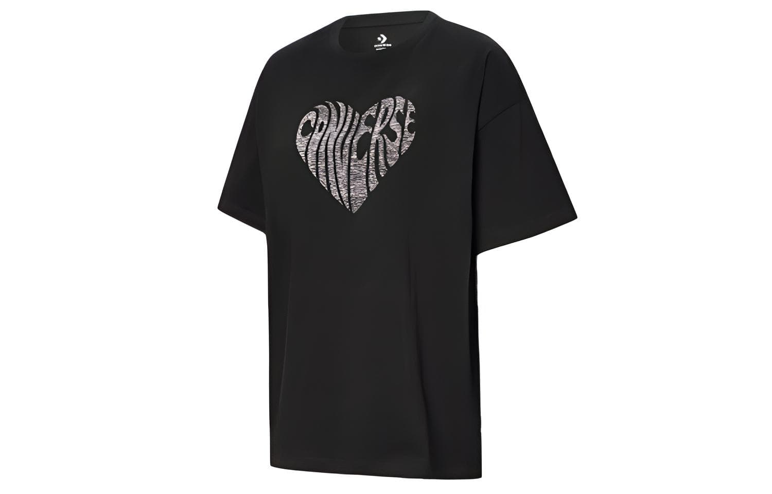 Футболка Converse Heart Print Crewneck Tee - изображение 3
