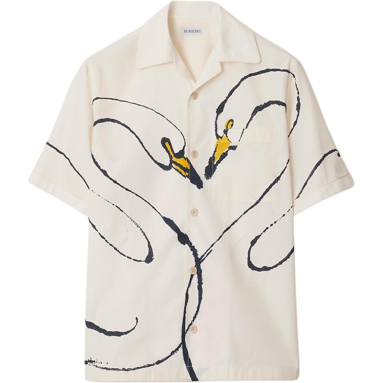 Рубашка Burberry SS24 Рубашка Мужская Белая - изображение 1