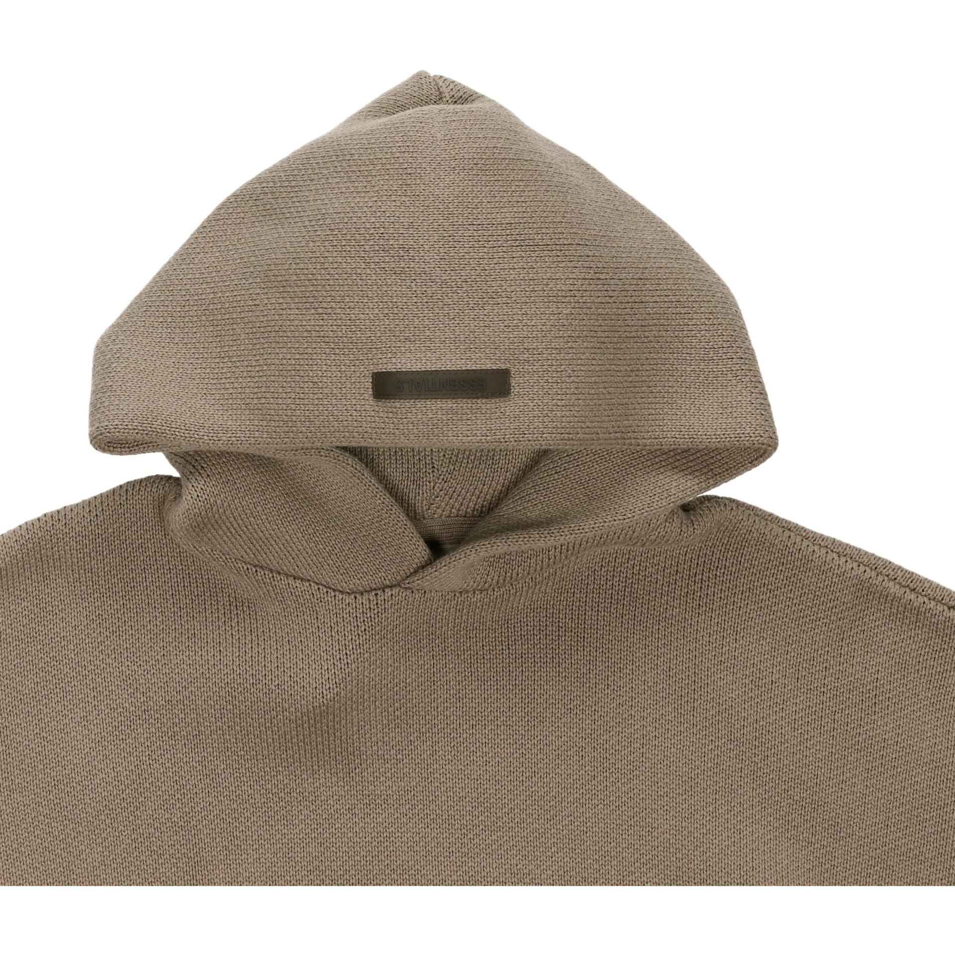 Fear of God Essentials SS21 Knit Pullover Taupe Logo - изображение 3