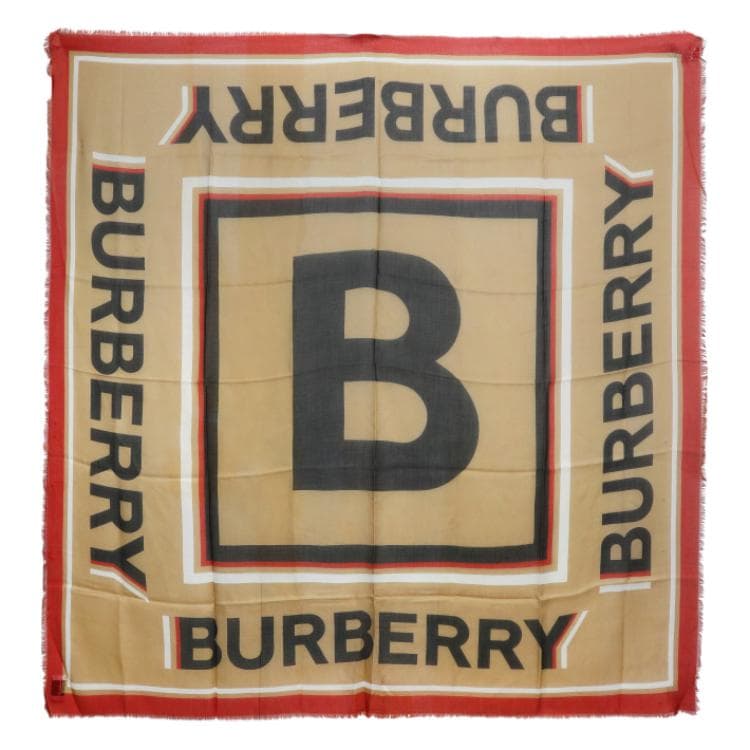 Шарф Шальки Burberry Knit Унисекс Коричневый - изображение 1