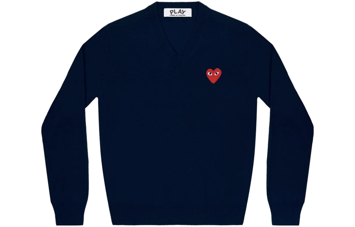 Кофта CDG Play FW22 V - изображение 1