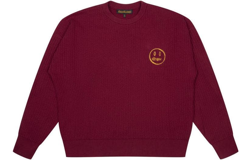 Кофта Drew House Sketch Mascot Waffle Sweater - изображение 1