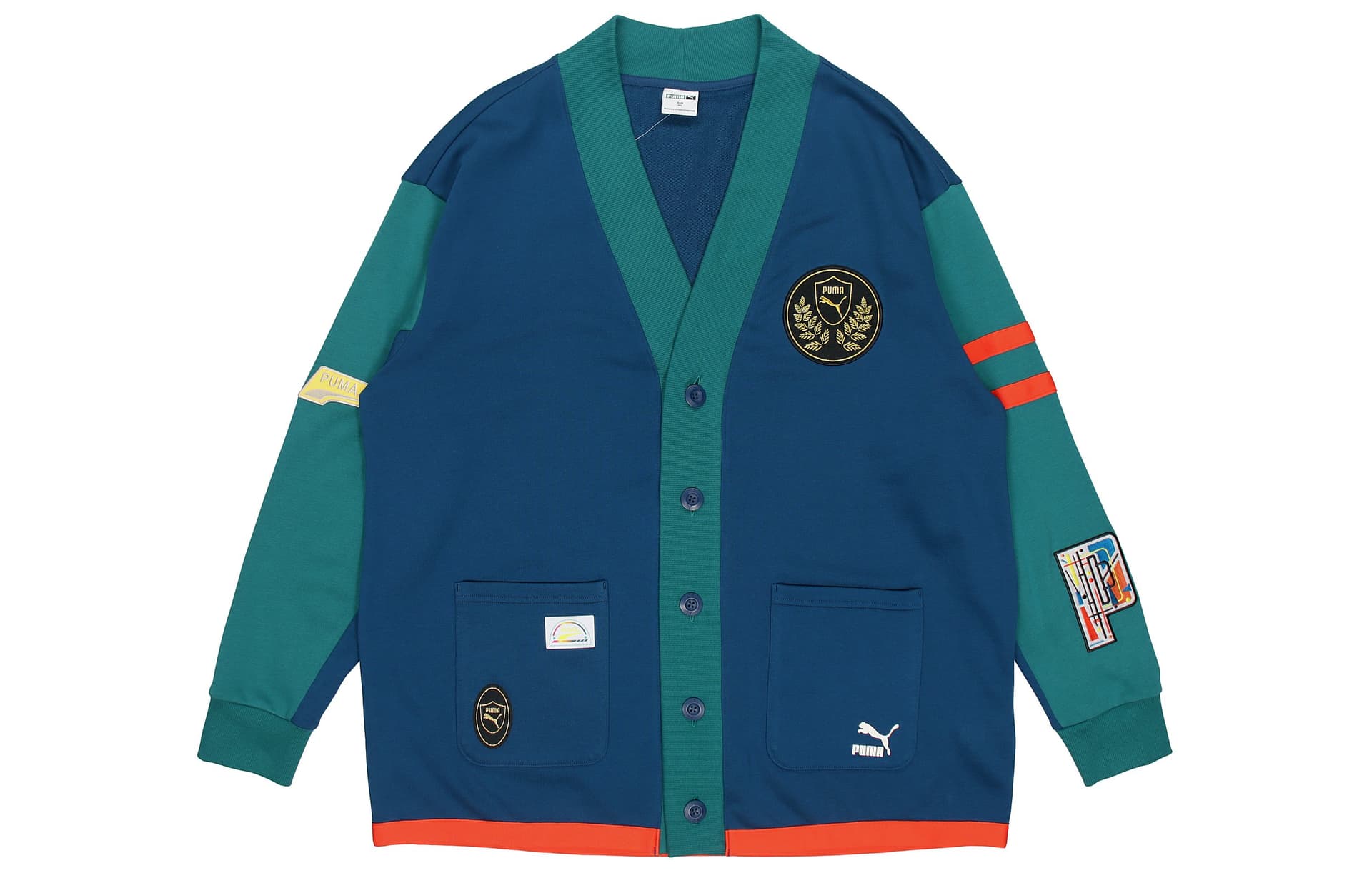 Puma Mix Badge Long Cardigan Logo - изображение 1