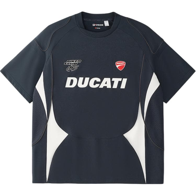 Футболка FILA FUSION X DUCATI FILA FUSION X T Рубашка Мужская Темно-синий Vux - изображение 1