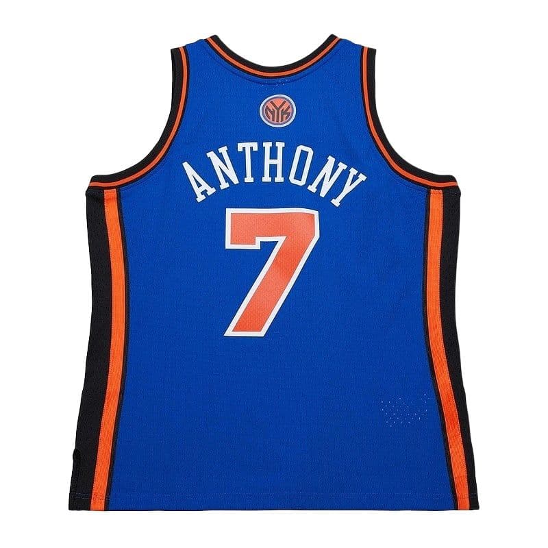 Баскетбольная майка Mitchell Ness X NBA New York Knicks SWINGMAN Fan Edition SS25 Баскетбольная Джерси Мужская Синяя - изображение 2