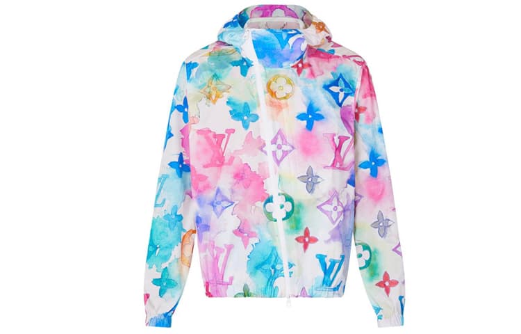 Куртка Louis Vuitton SS21 Ink Print Windbreaker - изображение 1