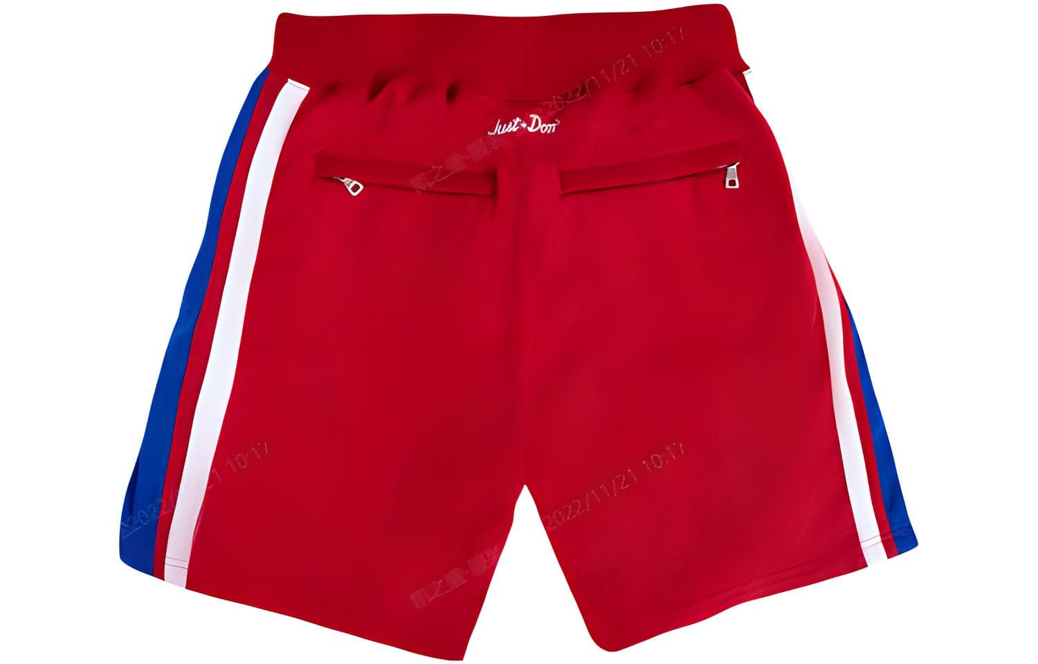 Баскетбольные шорты Mitchellness X Just Don NBAlogo 96-97 76 - изображение 2