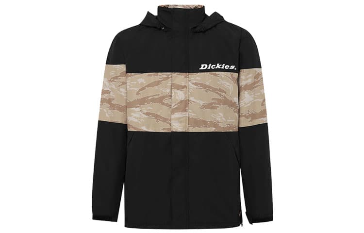 Куртка Dickies Hooded Colorblock Jacket Black - изображение 1