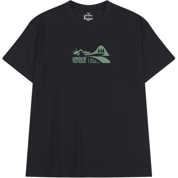 Футболка 361° T-Shirt Унисекс Супер Черный - изображение 1