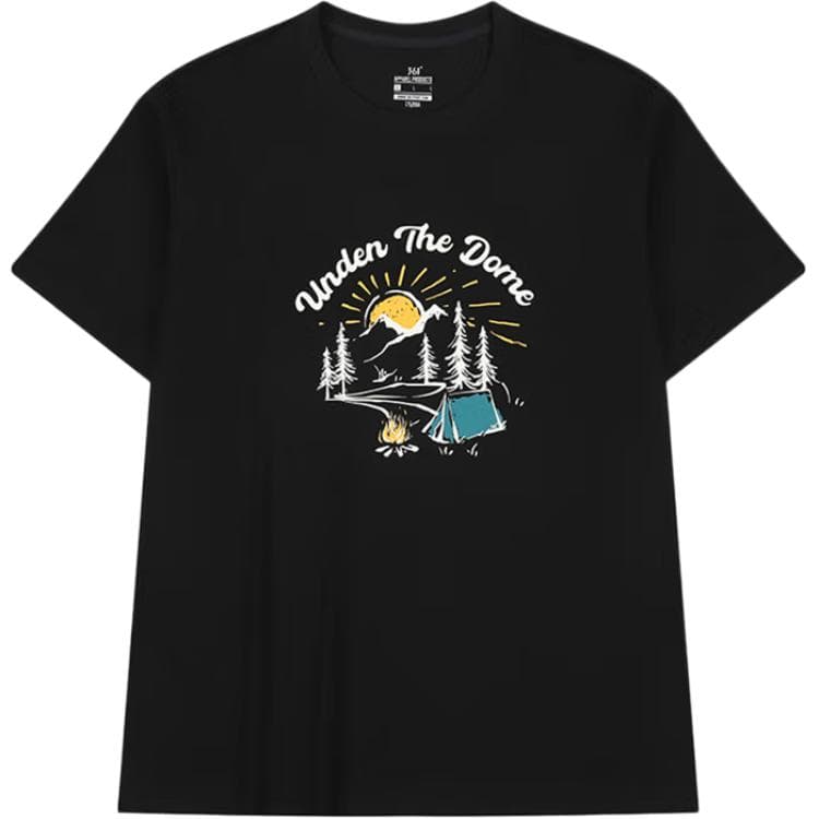 Футболка 361° T-Shirt Унисекс Супер Черный - изображение 1