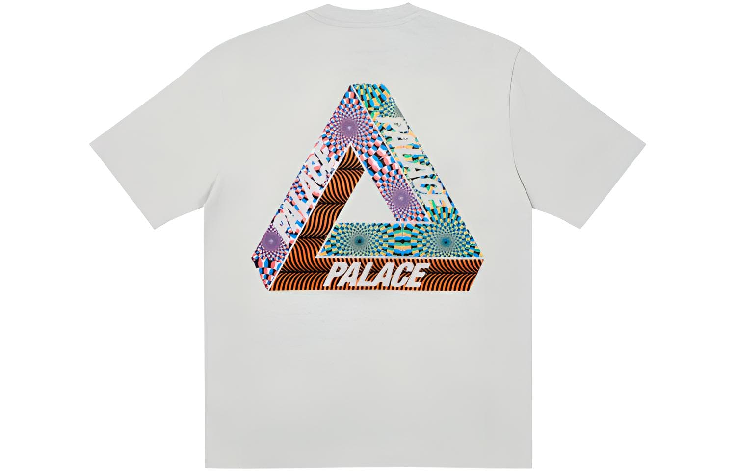 Футболка PALACE FW21 Ultimo Tri-eye T-shirt Grey Marl LogoT - изображение 1
