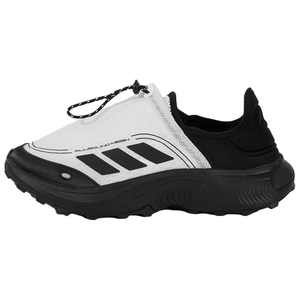 Кроссовки Adidas FC WALKER Мягкая и Комфортная Низкая Повседневная Обувь Унисекс Черно-Белая - изображение 1