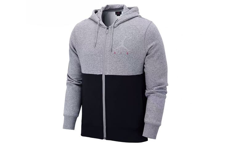 Куртка Jordan Hoodie Black Grey - изображение 1