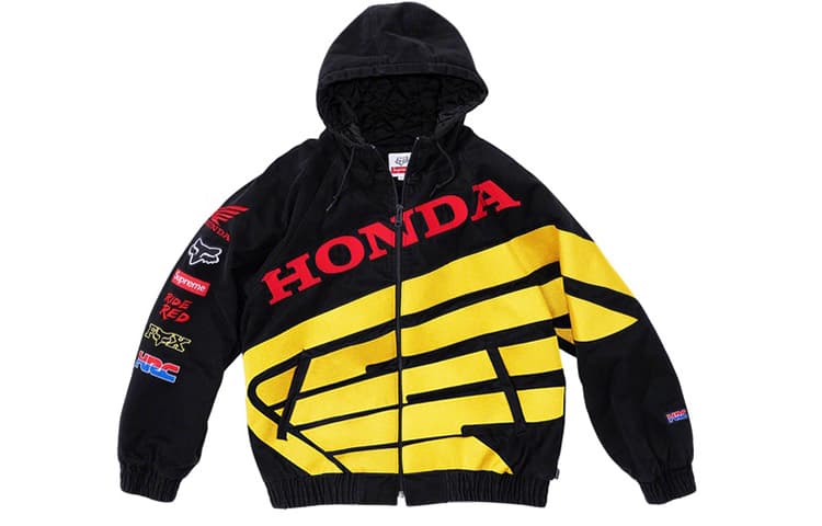Куртка Supreme x Honda x Fox Racing Puffy Zip Up Work Jacket - изображение 1