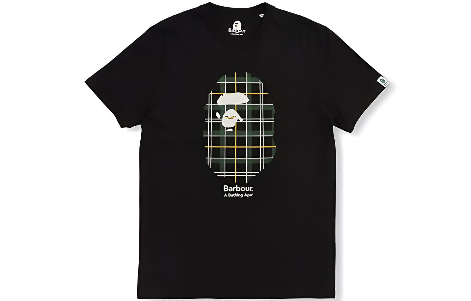 Футболка A BATHING APE x BARBOUR LogoT - изображение 1