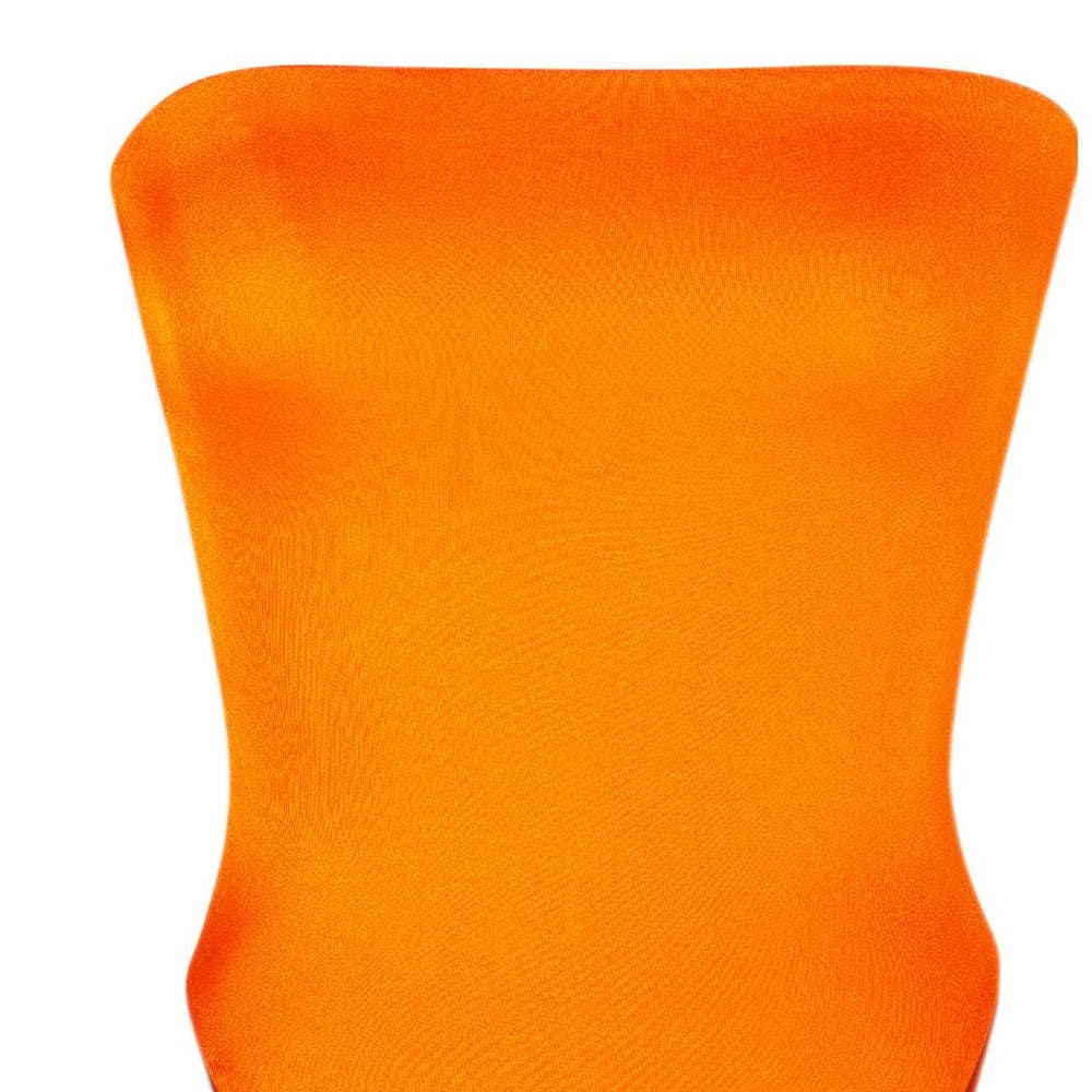 Saint Laurent FW22 Strapless Swimsuit Orange - изображение 3