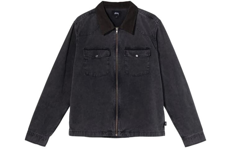 Куртка Stussy SS22 Washed Canvas Work Shirt - изображение 1