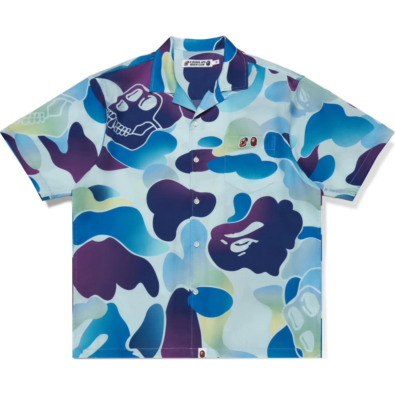 Рубашка A BATHING APE Рубашка Унисекс Blue - изображение 1