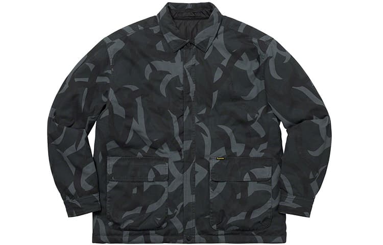 Куртка Supreme FW19 Reversible Puffy Work Jacket - изображение 1