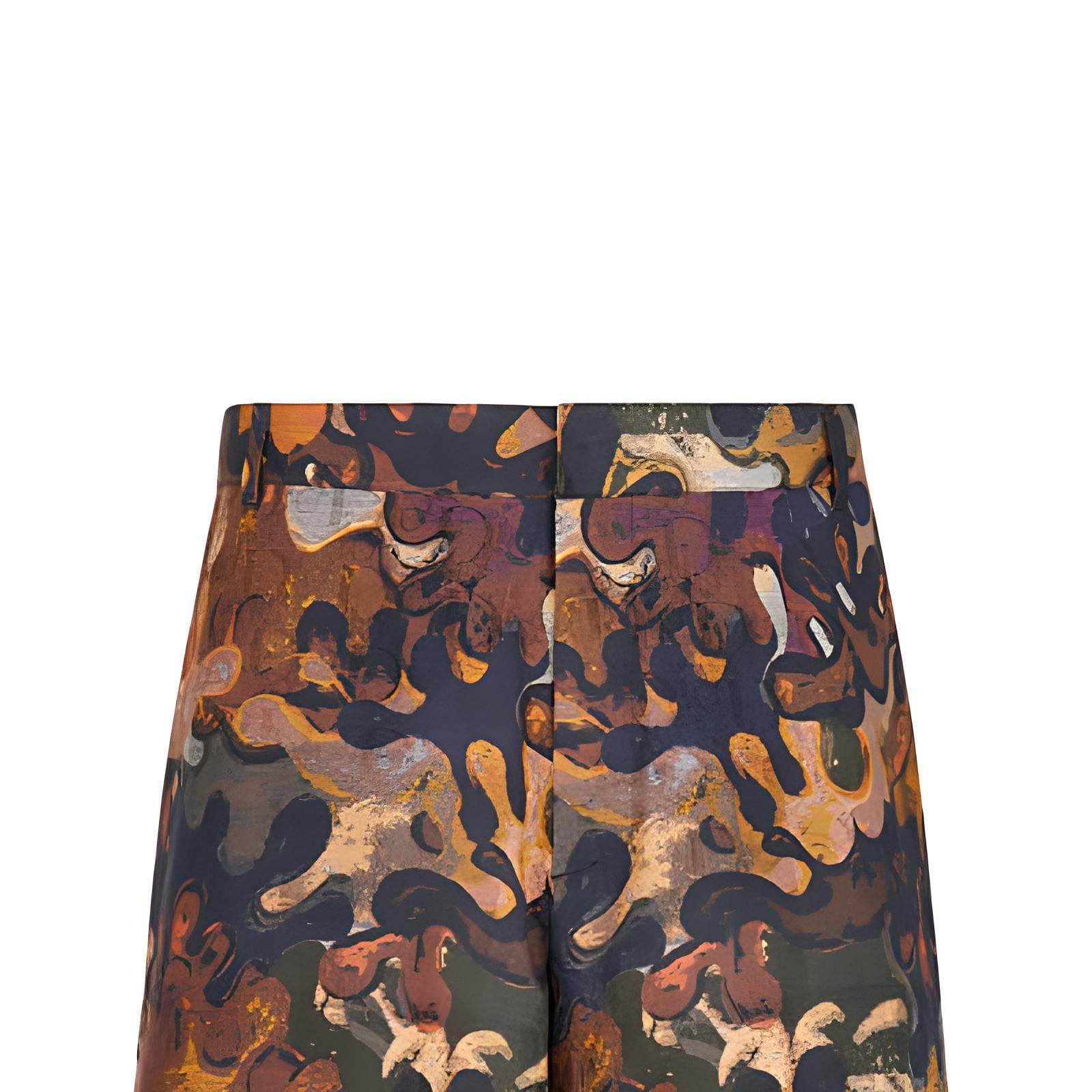 Шорты DIOR FW21 Camo Shorts Brown - изображение 4