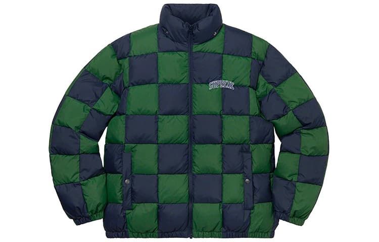 Куртка Supreme FW19 Week 17 Checkerboard Puffy Jacket - изображение 1