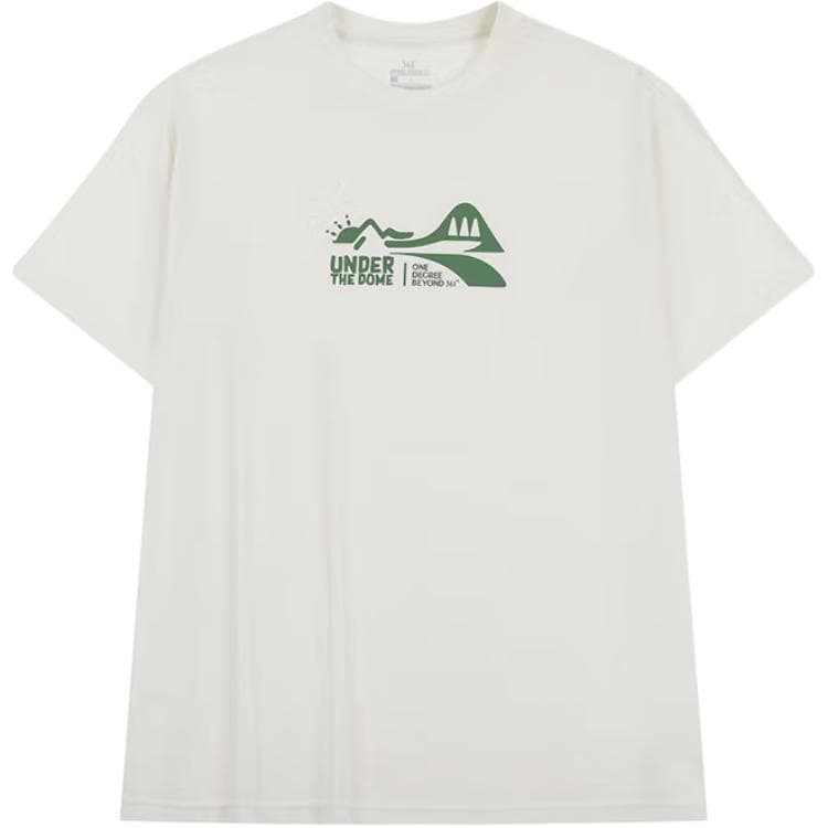 Футболка 361° T-Shirt Унисекс Кремово-Белый - изображение 1