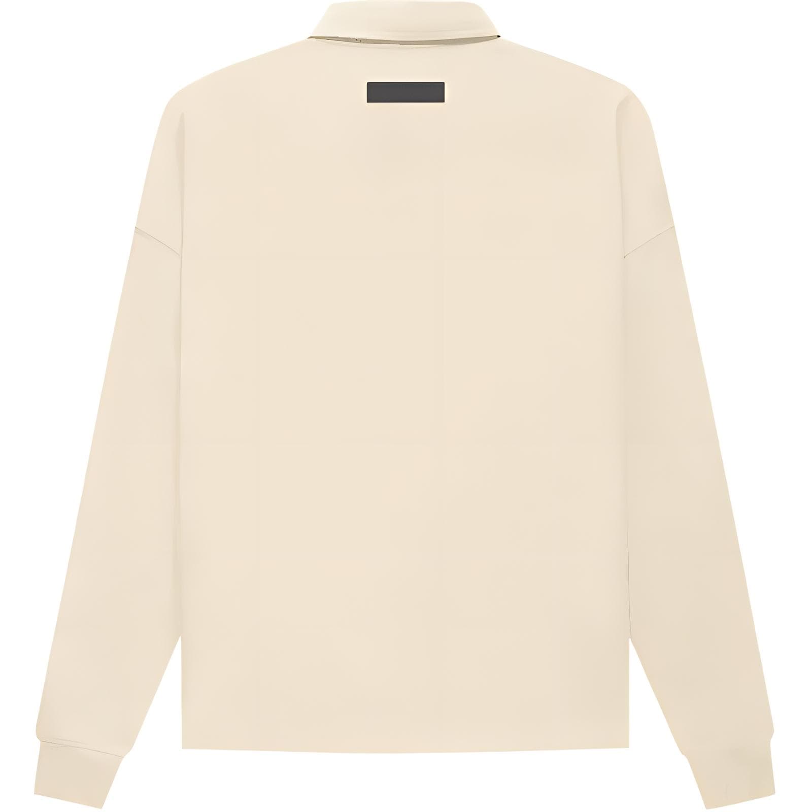Поло Fear of God Essentials FW22 1977 Henley Rugby in Egg Shell Polo - изображение 2