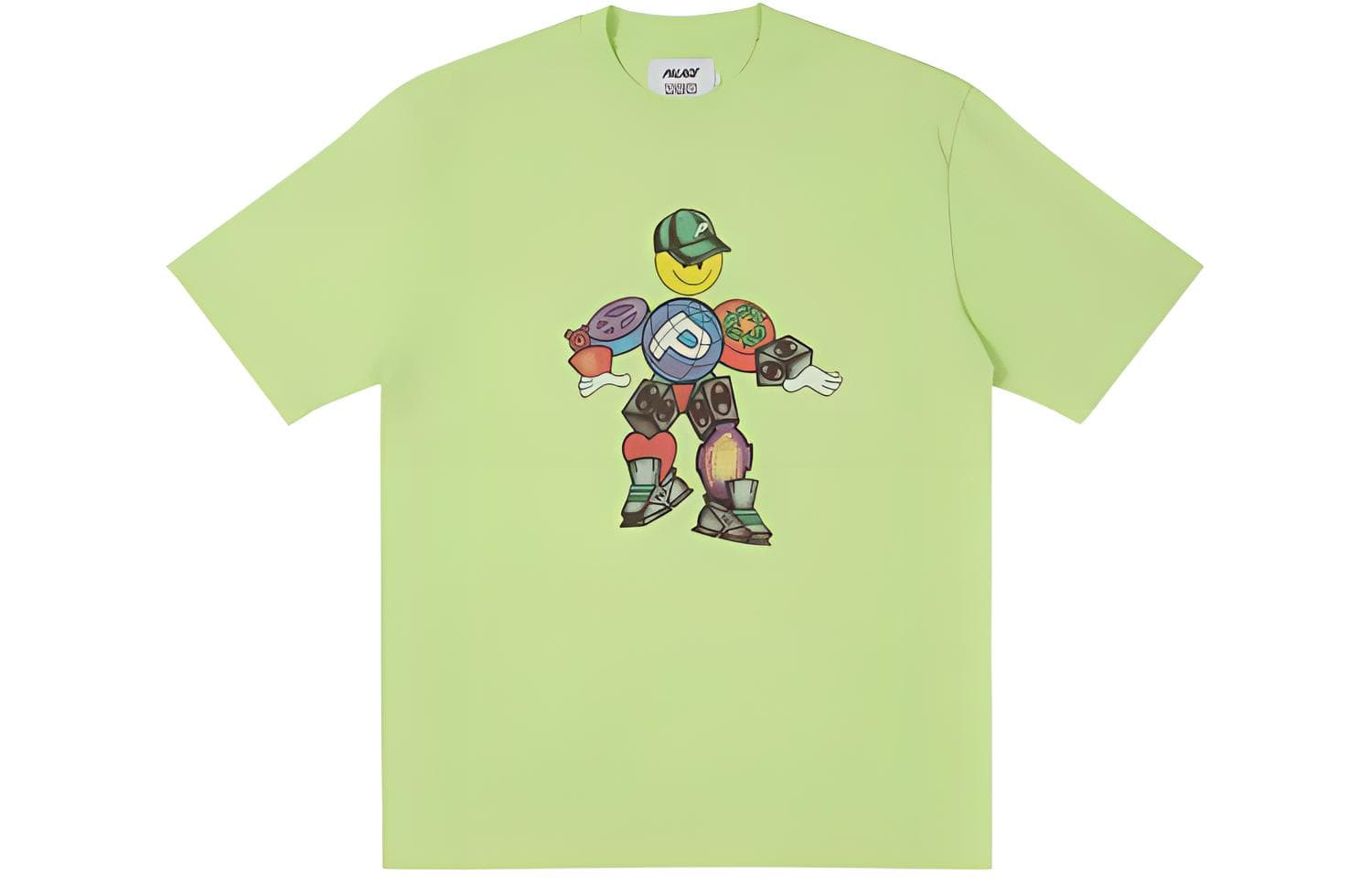 Футболка PALACE x Pezlondon Pez Pezman T-shirt Fluro T - изображение 1