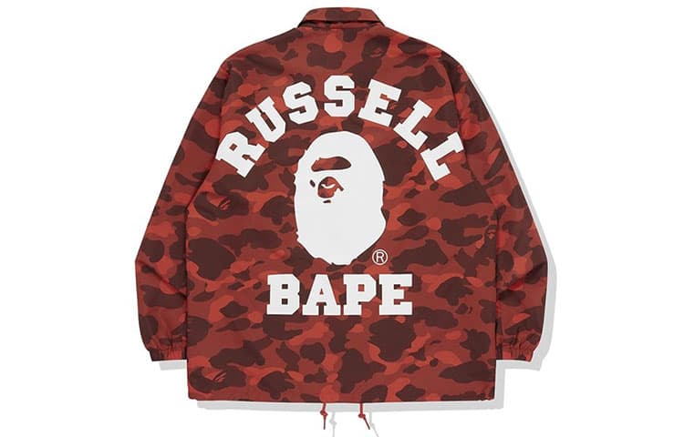 Куртка BAPE x Russell Camo Jacket - изображение 1