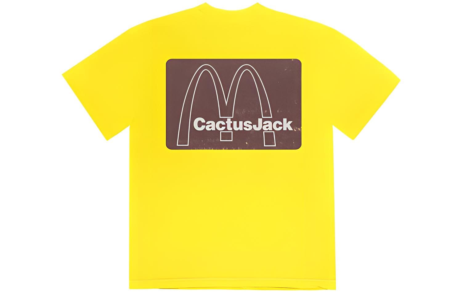 Футболка Travis Scott Cactus Jack x McDonald T - изображение 2