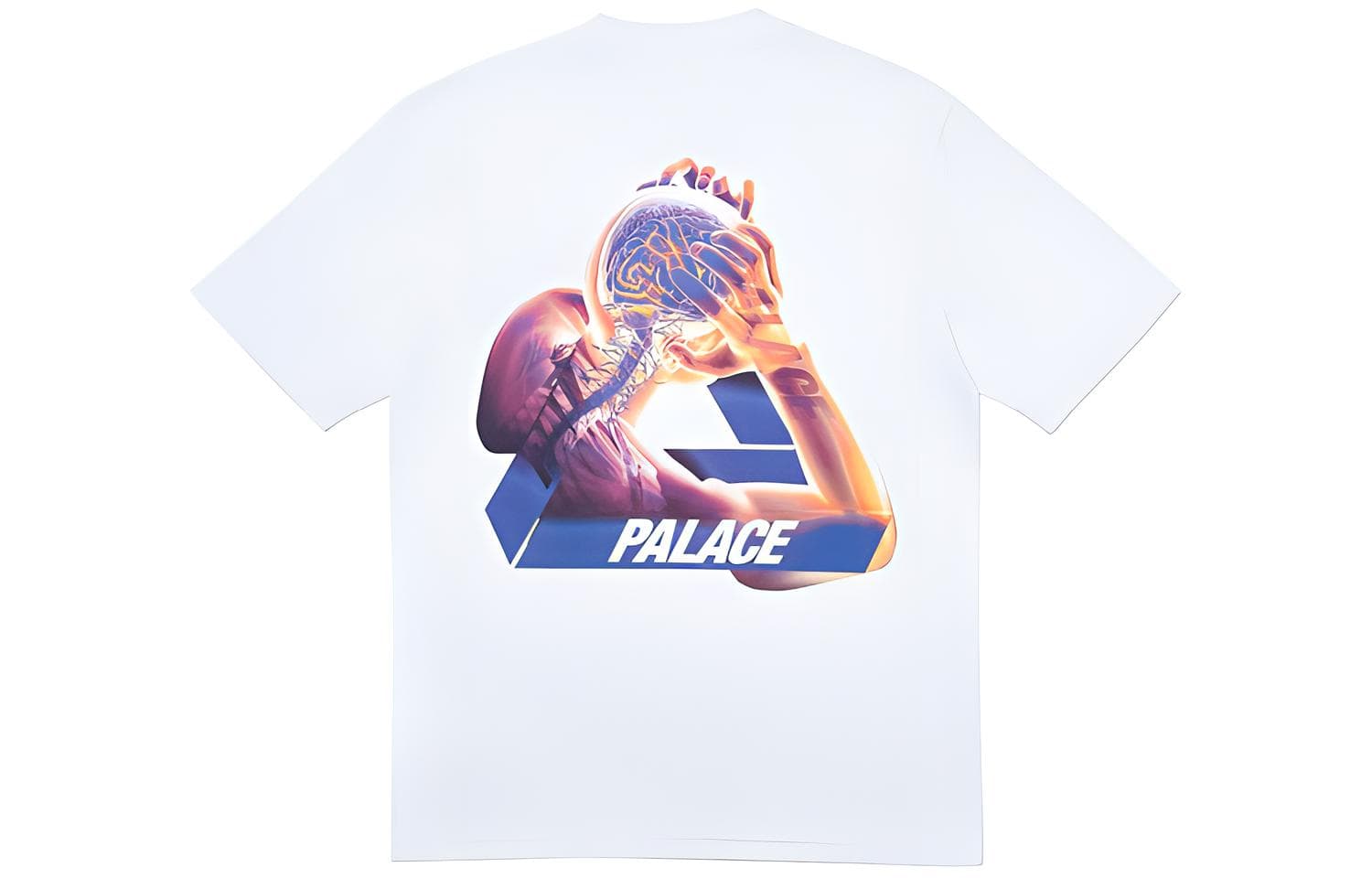 Футболка PALACE SS20 Tri-Gaine T-Shirt White T - изображение 1