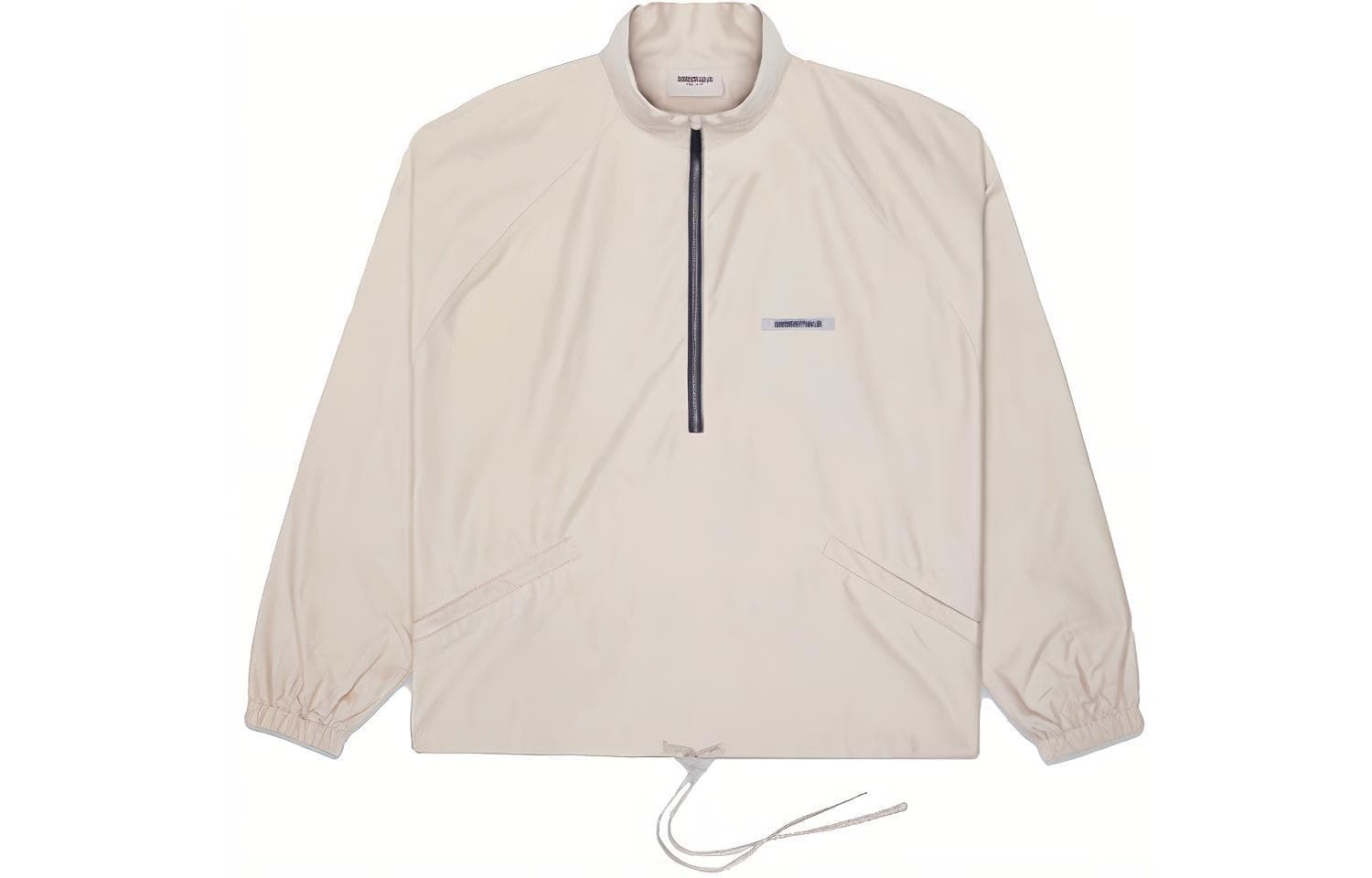 Куртка Fear of God Essentials FW20 Half Zip Track Pullover Moss Logo - изображение 1