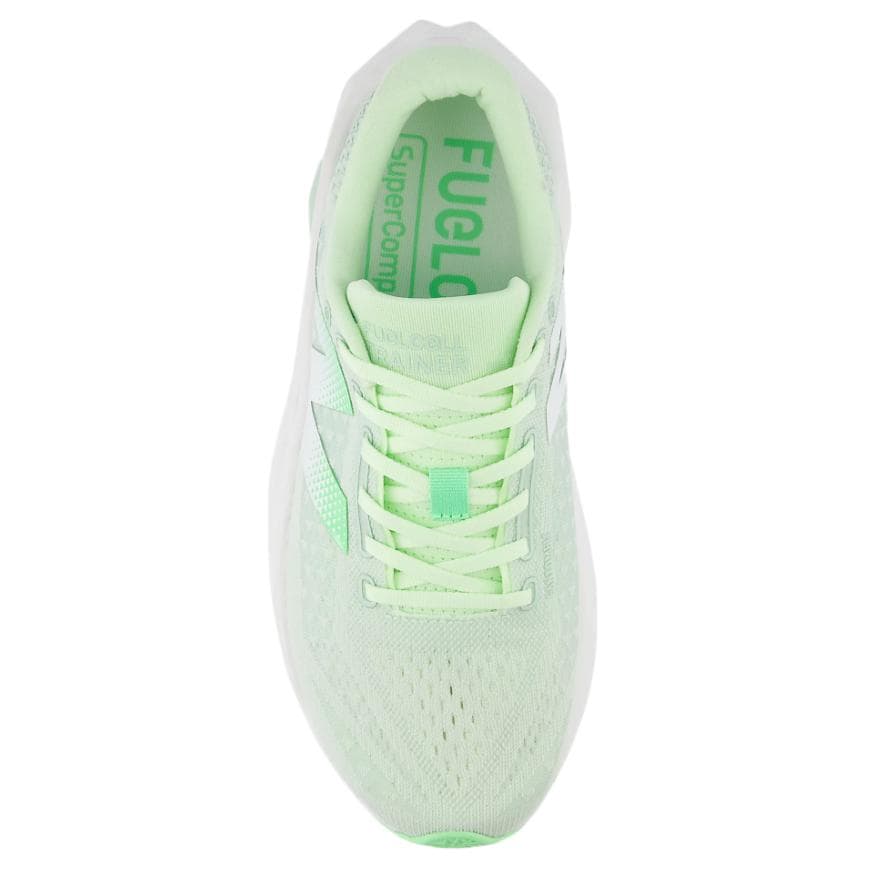 Кроссовки для бега New Balance NB FuelCell SuperComp Trainer V3 Low Топ Повседневные Беговые Кроссовки Мужские Зеленые Белые - изображение 2