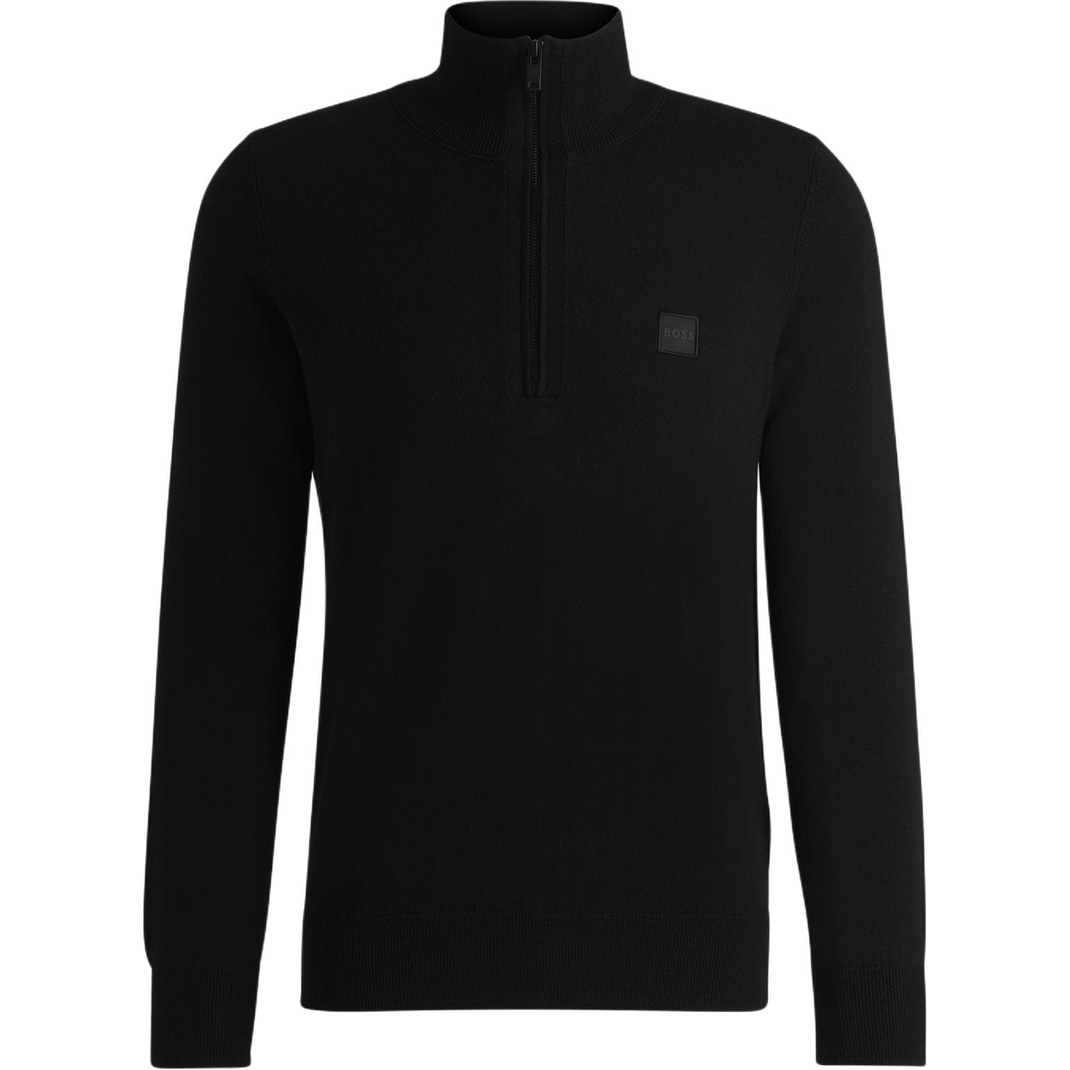 Кофта HUGO BOSS FW24 Свитер Мужской Черный - изображение 1