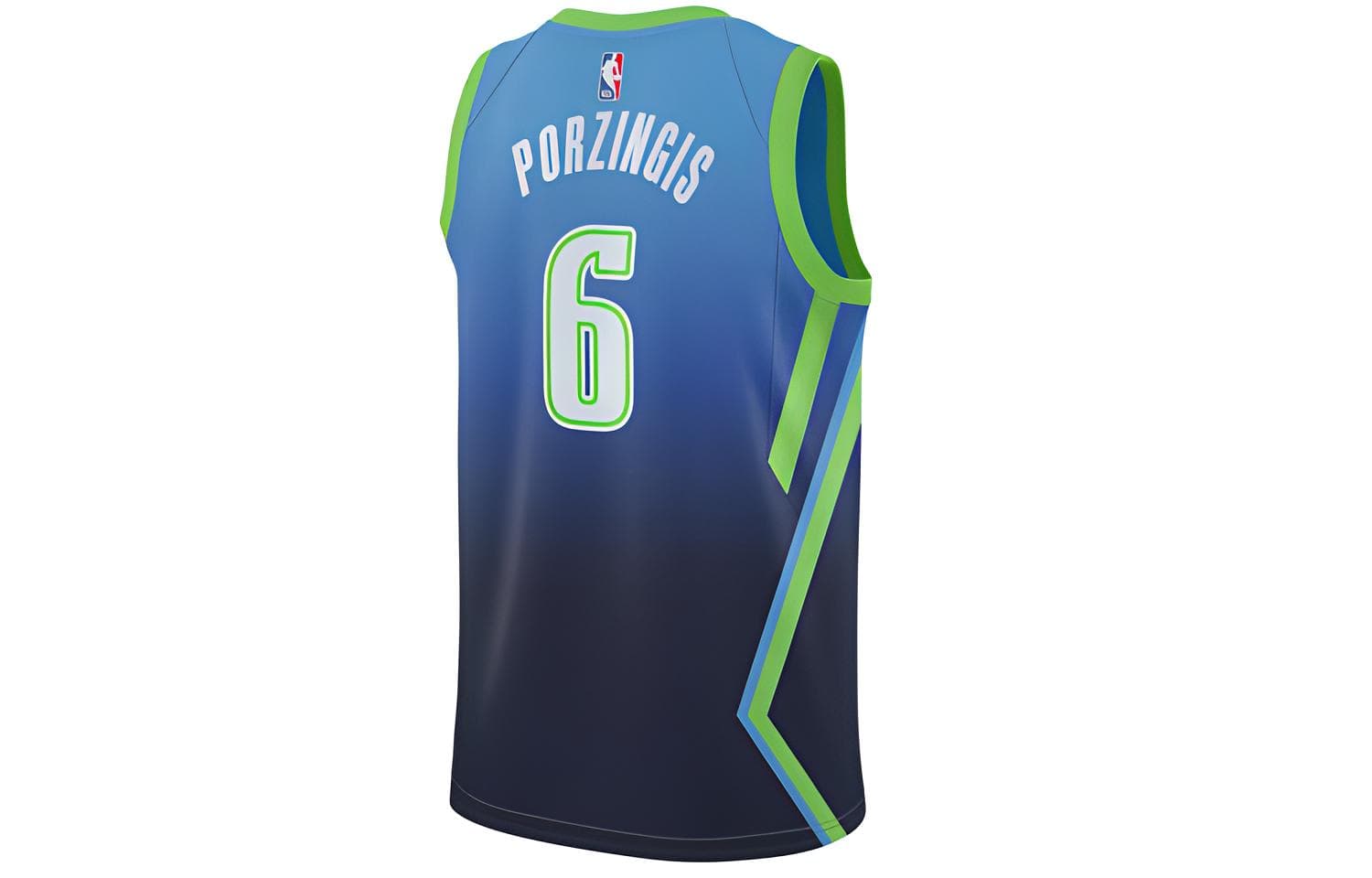 Баскетбольная майка Nike NBA Mavericks Porzingis 6 Jersey - изображение 2