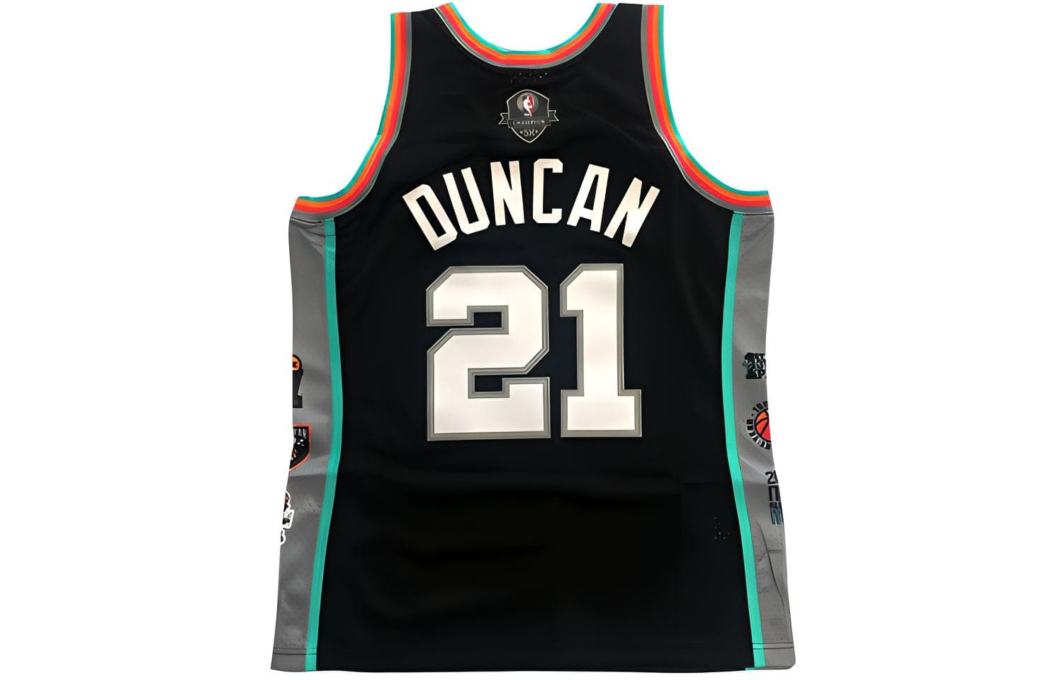 Баскетбольная майка Mitchell Ness SW 1997-2016 21 - изображение 2