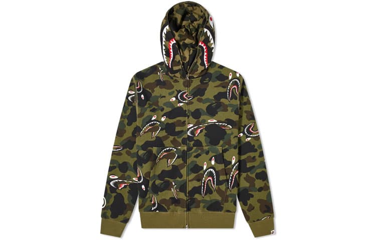Куртка A Bathing Ape Shark Hoodie Jacket - изображение 1