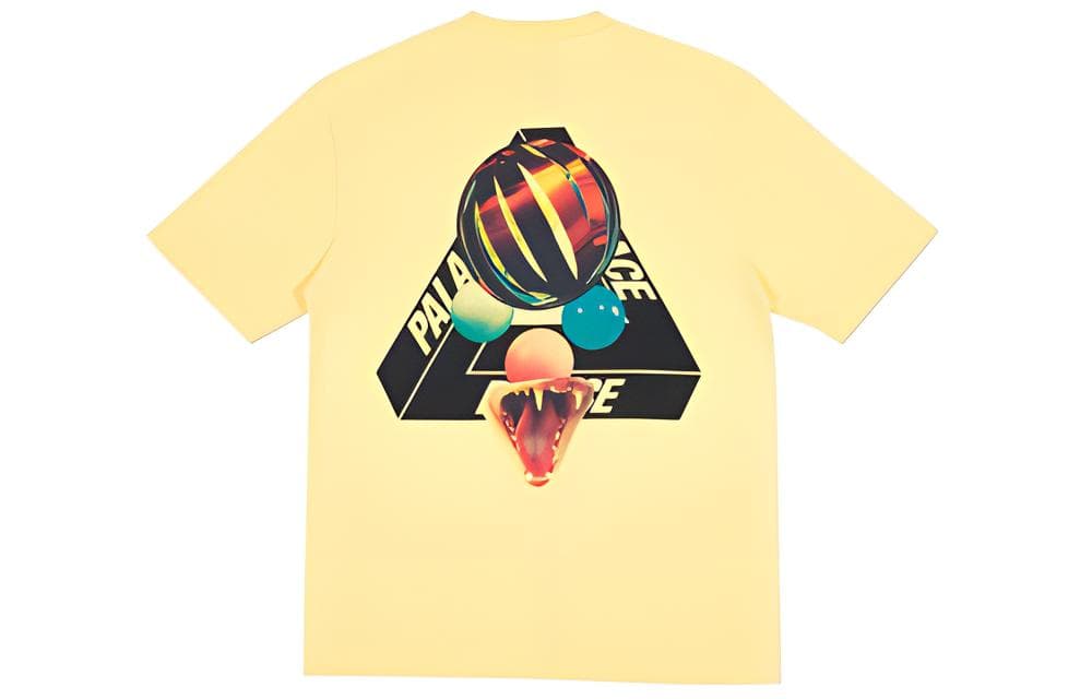 Футболка PALACE Sans Ferg T-Shirt Sunshine Yellow LogoT - изображение 1