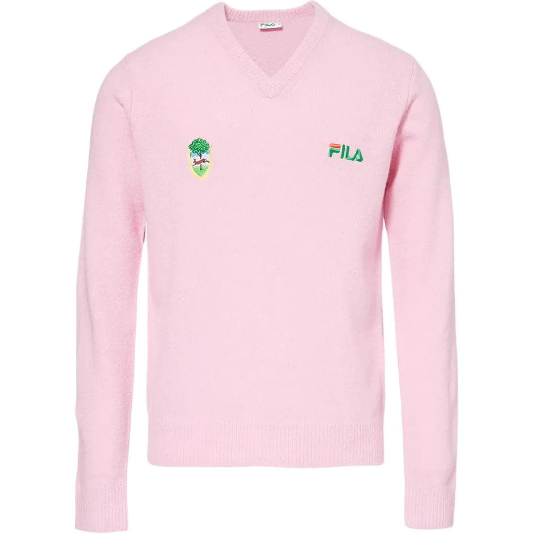 Кофта FILA Темно-розовые унисекс свитеры - изображение 1