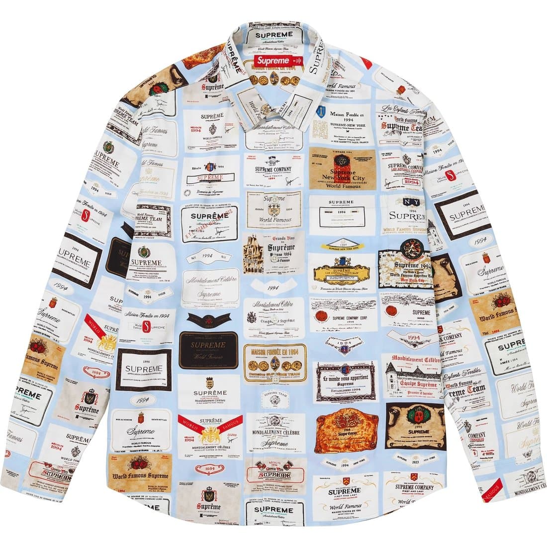 Рубашка Supreme FW24 Унисекс Рубашки - изображение 3