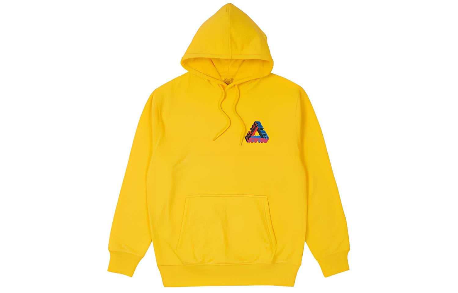 Худи PALACE FW21 Hood Yellow - изображение 2