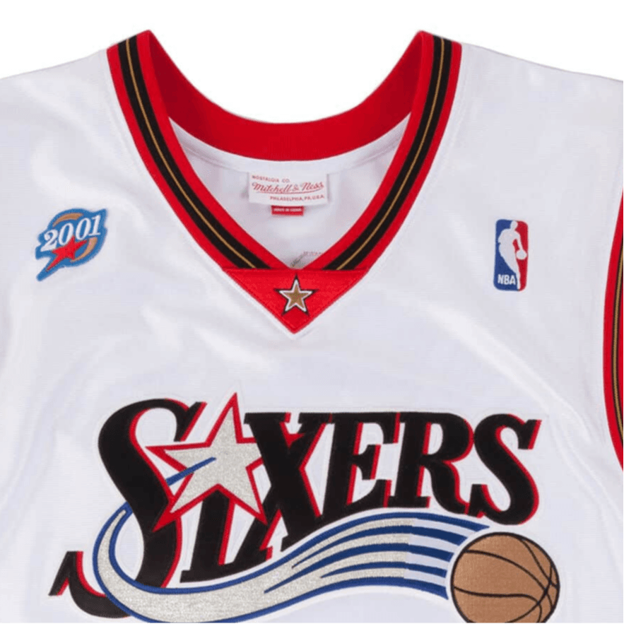 Баскетбольная майка Mitchell Ness NBA AU 76 3 - изображение 3
