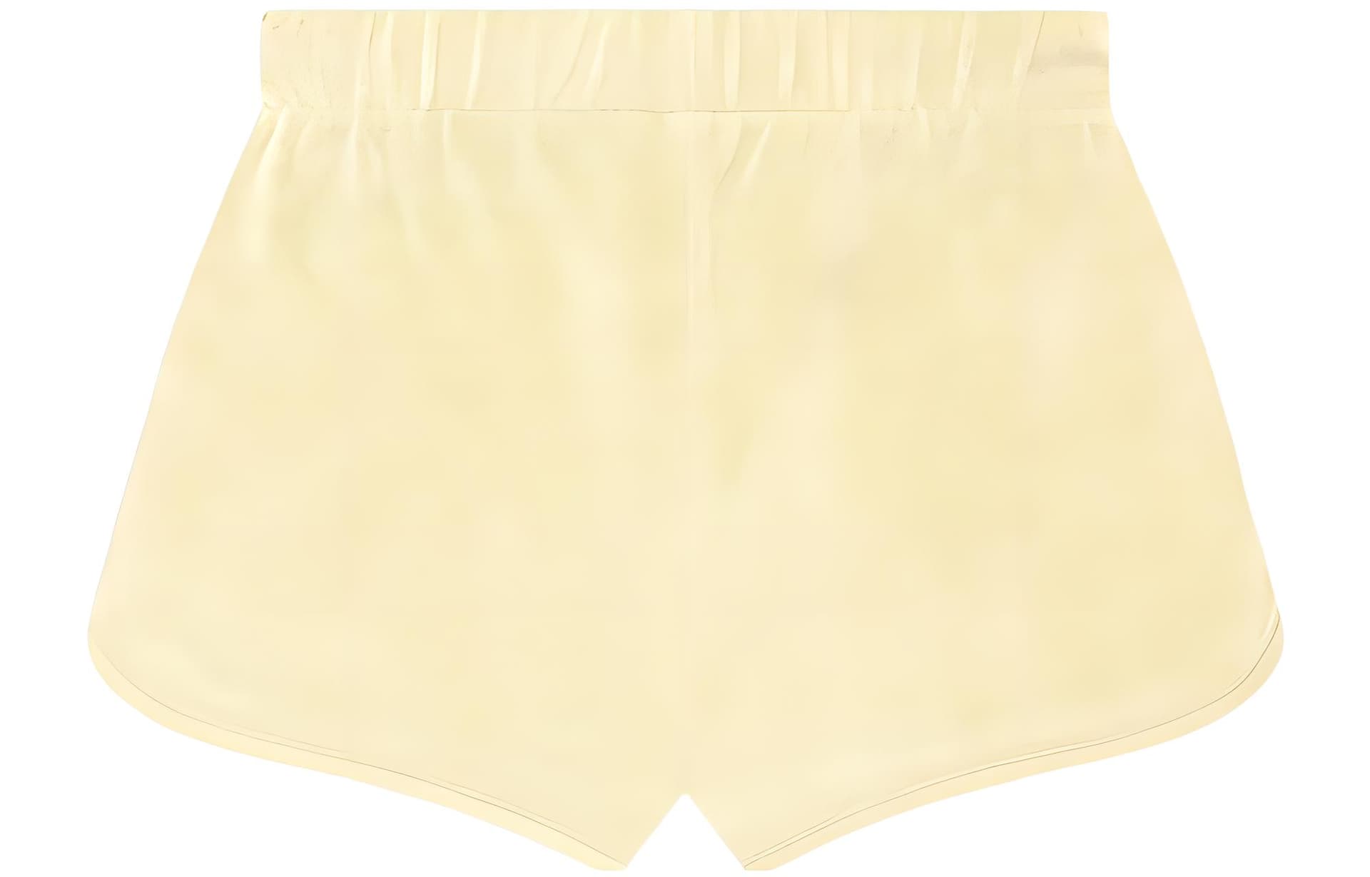 Шорты Fear of God Essentials FW22 Womens Velour Short Canary Logo - изображение 2