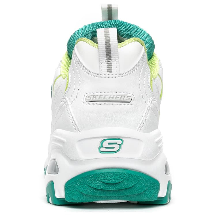 Кроссовки Skechers D'LITES 1.0 White Green - изображение 5
