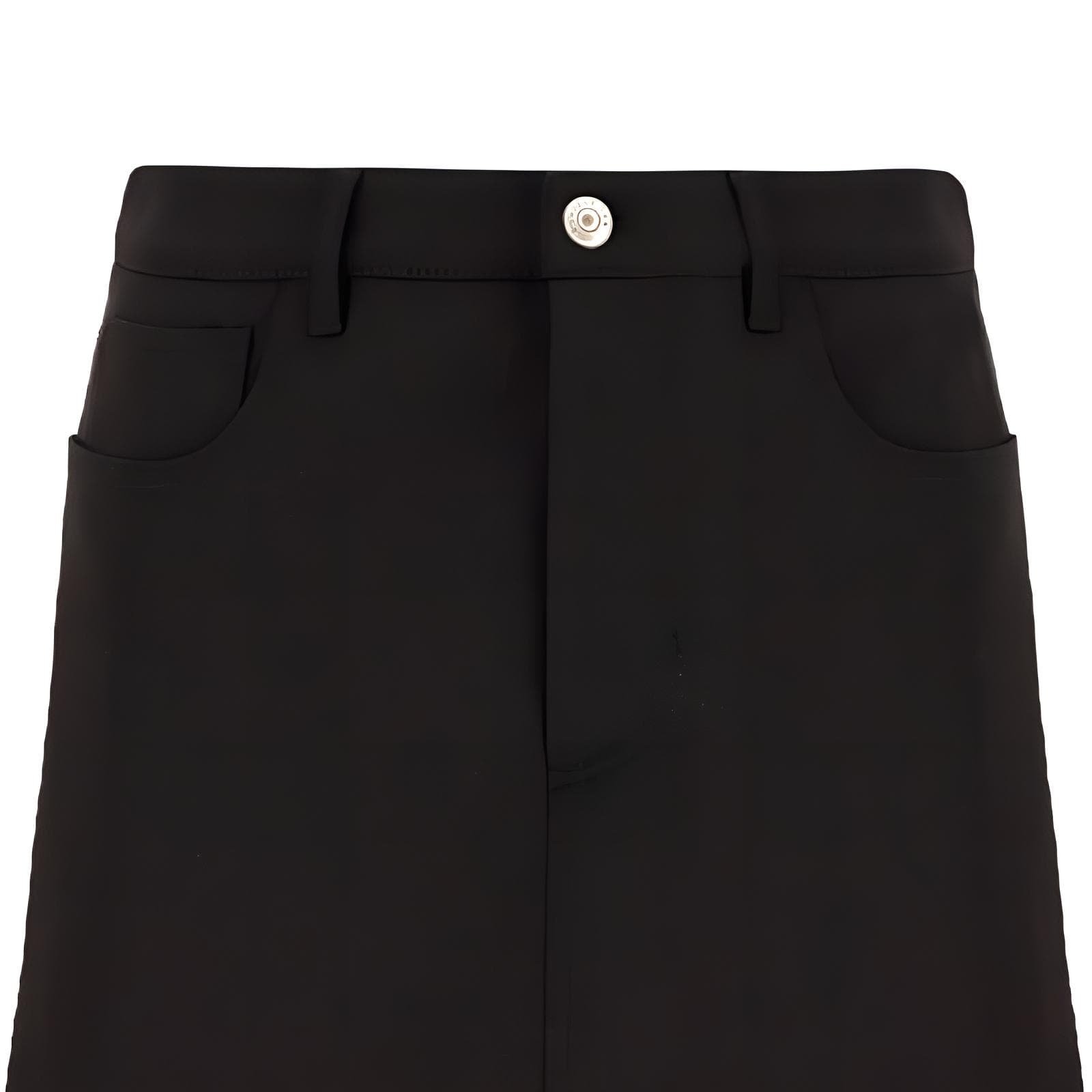 Юбка Balenciaga FW21 Mini Skirt Black - изображение 3