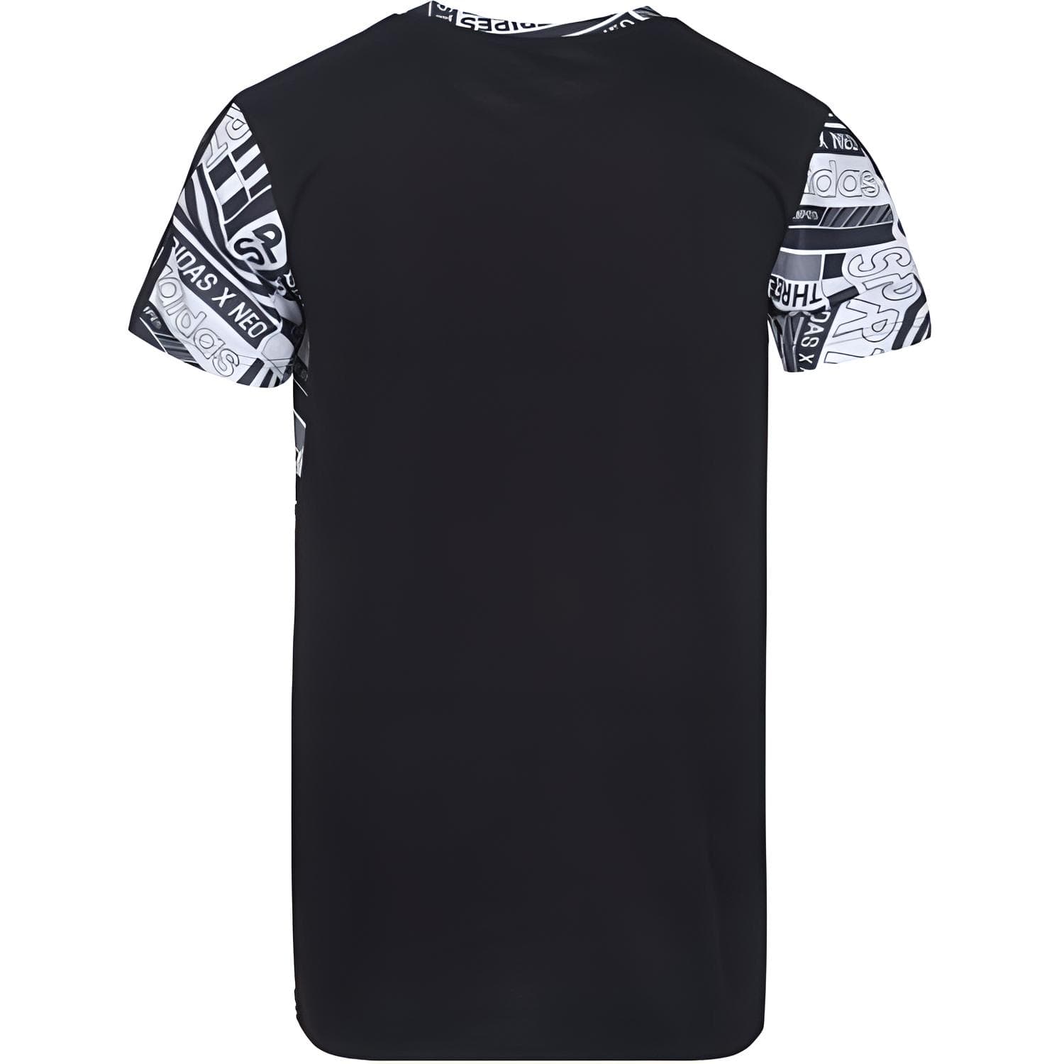 Футболка Adidas Neo Белый Мужской T-Рубашки - изображение 2