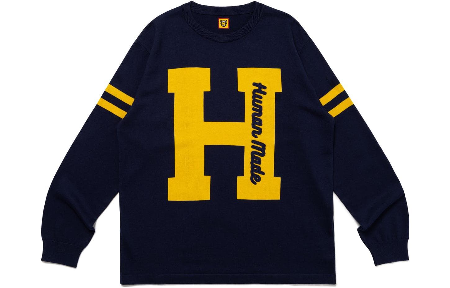 Кофта HUMAN MADE FW23 KNIT SWEATER 1 Logo - изображение 1