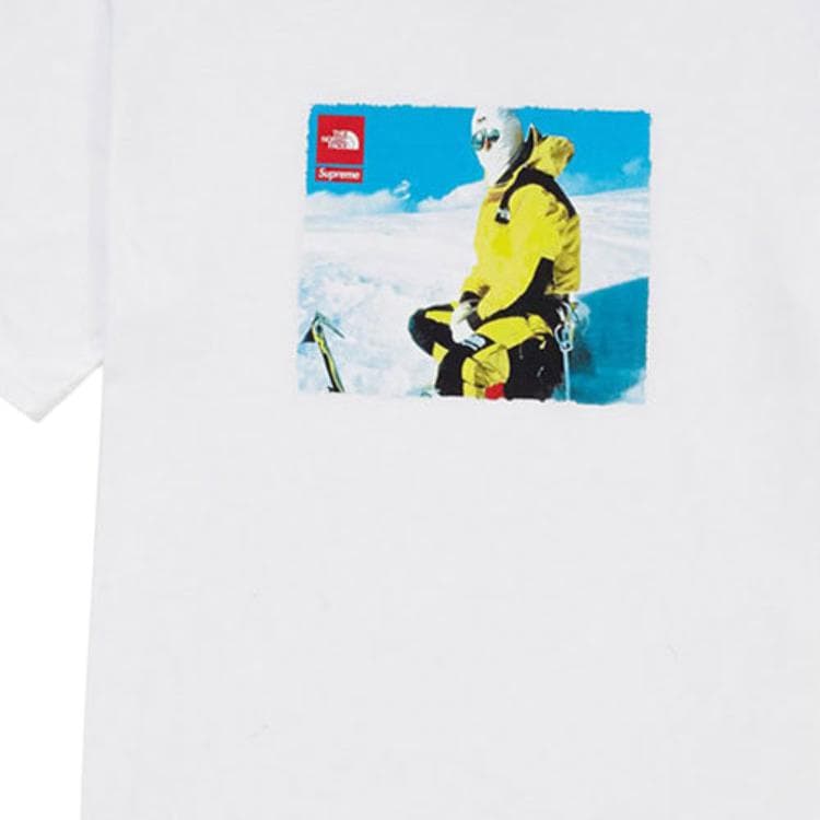 Футболка Supreme x The North Face FW18 White Tee - изображение 2