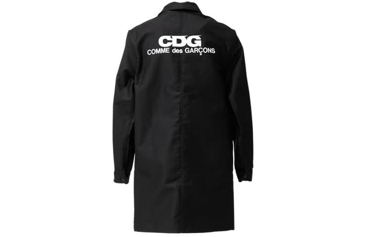 Куртка CDG Long Jacket Black - изображение 1