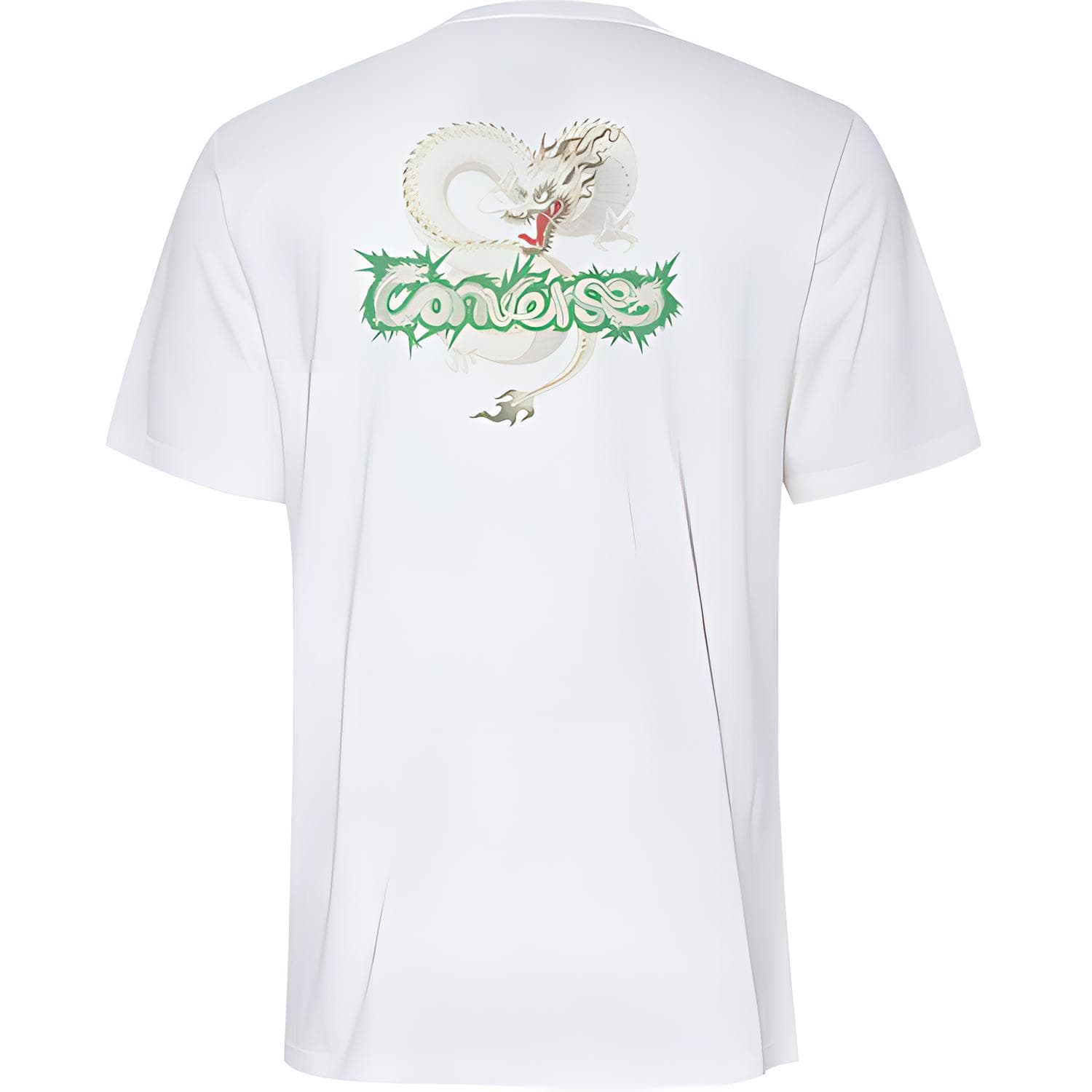 Футболка Converse T-shirt with logo, comfortable and soft, short sleeve, mens, white - изображение 2